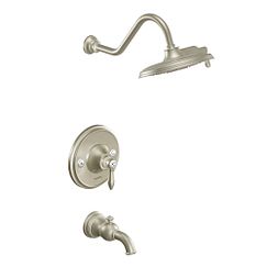 MOEN TS32104EPBN Weymouth Posi-Temp(R) Tub/Shower In Brushed Nickel