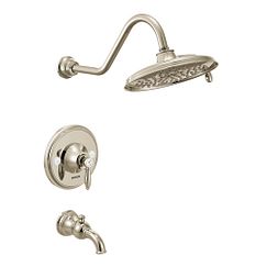 MOEN TS32104NL Weymouth Posi-Temp(R) Tub/Shower In Polished Nickel