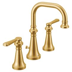 MOEN TS44102BG Colinet Two-Handle Bathroom Faucet In Brushed Gold