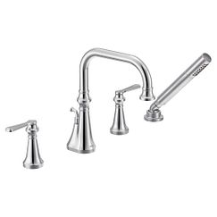 MOEN TS44504 Colinet Two-Handle Roman Tub Faucet In Chrome