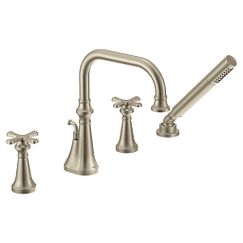 MOEN TS44506BN Colinet Two-Handle Roman Tub Faucet - Brushed Nickel