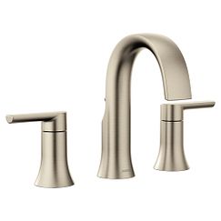 MOEN TS6925BN Doux Two-Handle Bathroom Faucet In Brushed Nickel