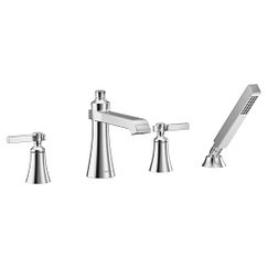 MOEN TS928 Flara Two-Handle Roman Tub Faucet - Chrome
