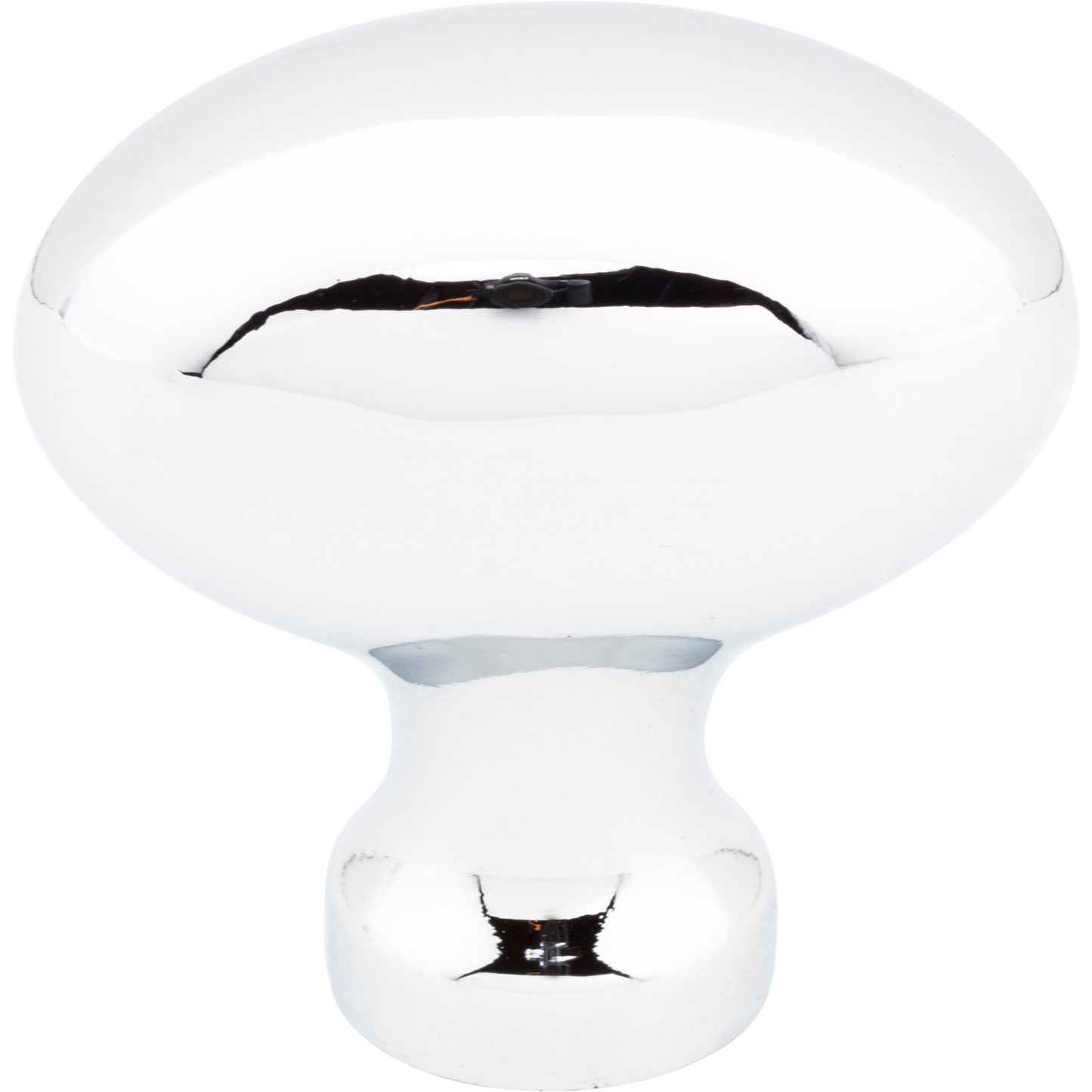JEFFREY ALEXANDER 3991PC Lyon 1-9/16" Length Oval Knob - Polished Chrome