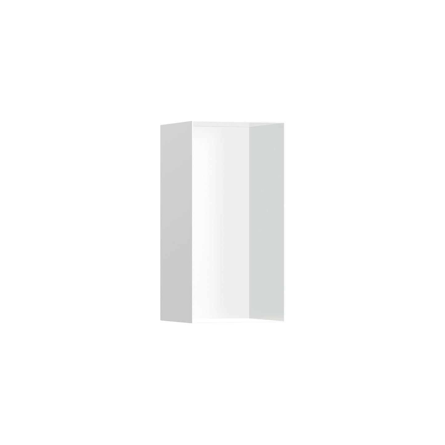 HANSGROHE 56076700 XtraStoris Minimalistic Wall Niche with Open Frame 12"x 6"x 5.5" - Matte White