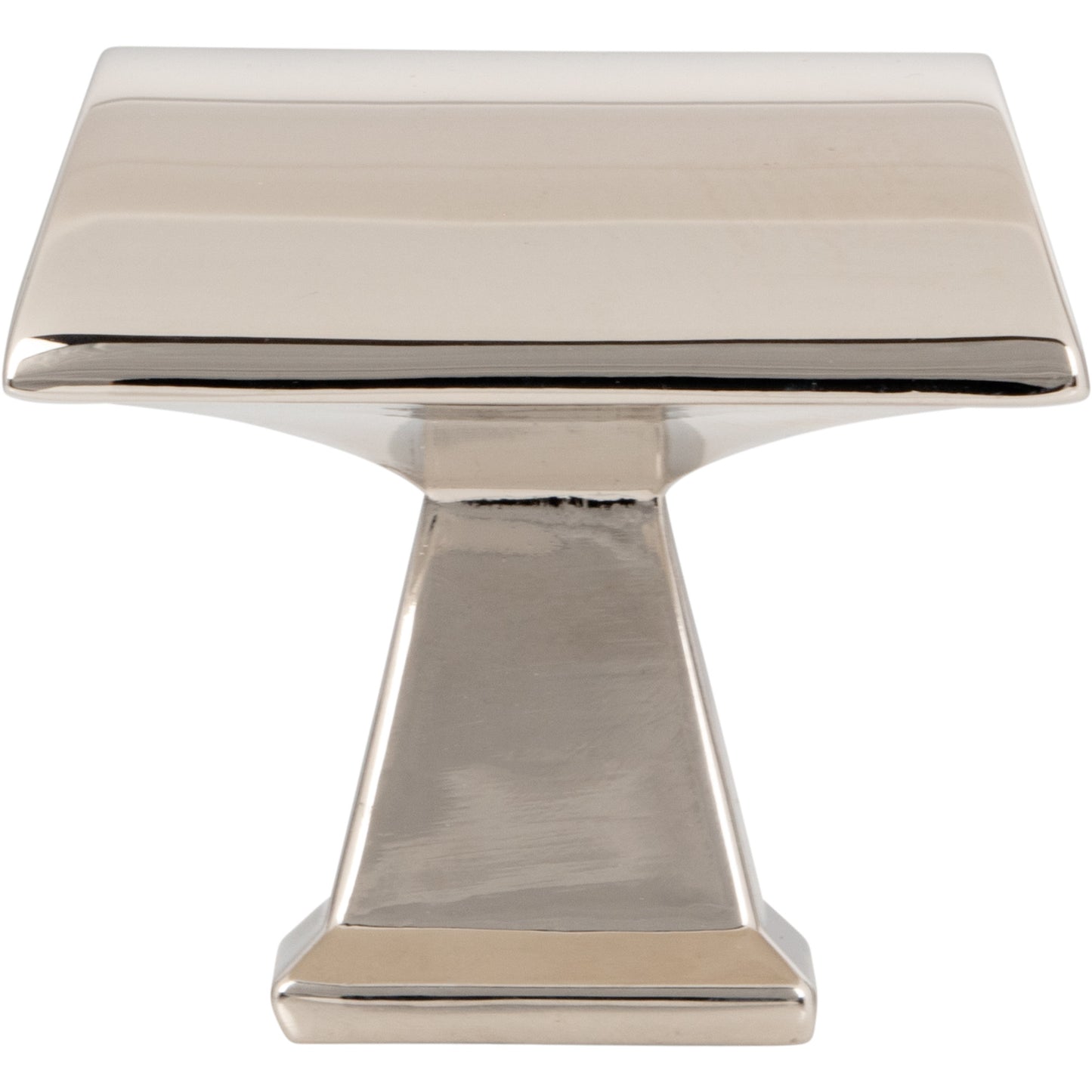 JEFFREY ALEXANDER 944NI Roman 1-1/4" Length Square Knob - Polished Nickel