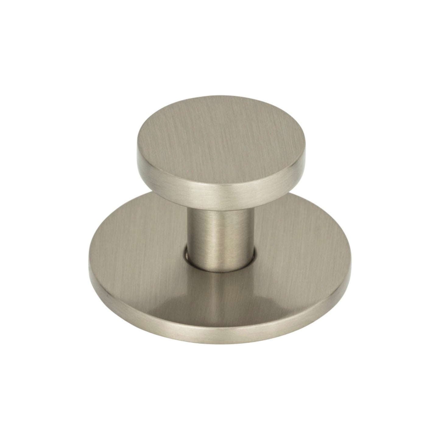 ATLAS A600-BRN Dot 1-1/4" Diameter Round Knob - Brushed Nickel