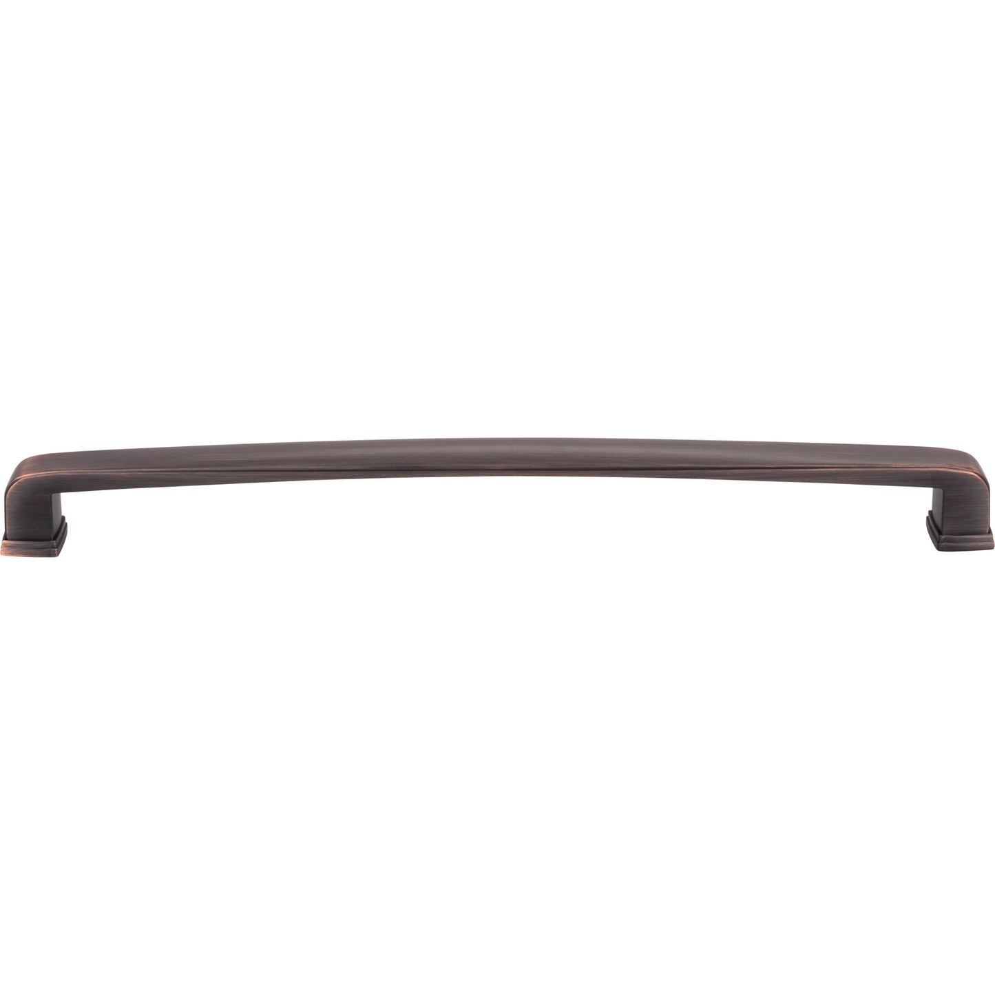 JEFFREY ALEXANDER 1092-12DBAC Milan 1 12" Center-to-Center Appliance Pull - Brushed Oil Rubbed Bronze
