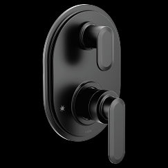 MOEN UT33341BL Greenfield M-Core With Transfer M-Core Transfer Valve Trim In Matte Black