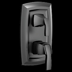 MOEN UT3611BL Voss M-Core With Transfer Tub/Shower Valve Only M-Core Transfer Valve Trim In Matte Black