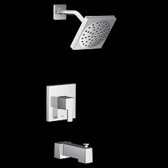 MOEN UTS2713EP 90 Degree M-Core 2-Series Tub/Shower In Chrome