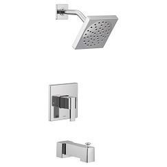 MOEN UTS3713 90 Degree M-Core 3-Series Tub/Shower In Chrome