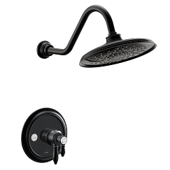 MOEN UTS43102EPBL Weymouth M-Core 4-Series Shower Only - Matte Black