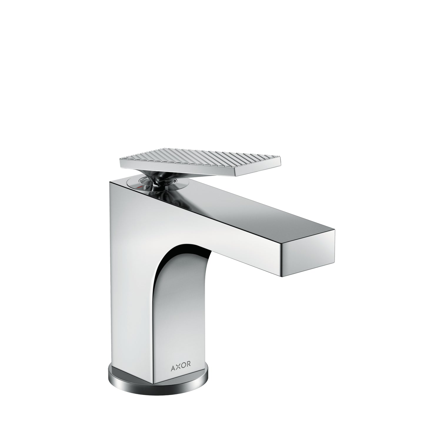 AXOR 39001001 Citterio Single-Hole Faucet 90 with Pop-Up Drain- Rhombic Cut, 1.2 GPM - Chrome