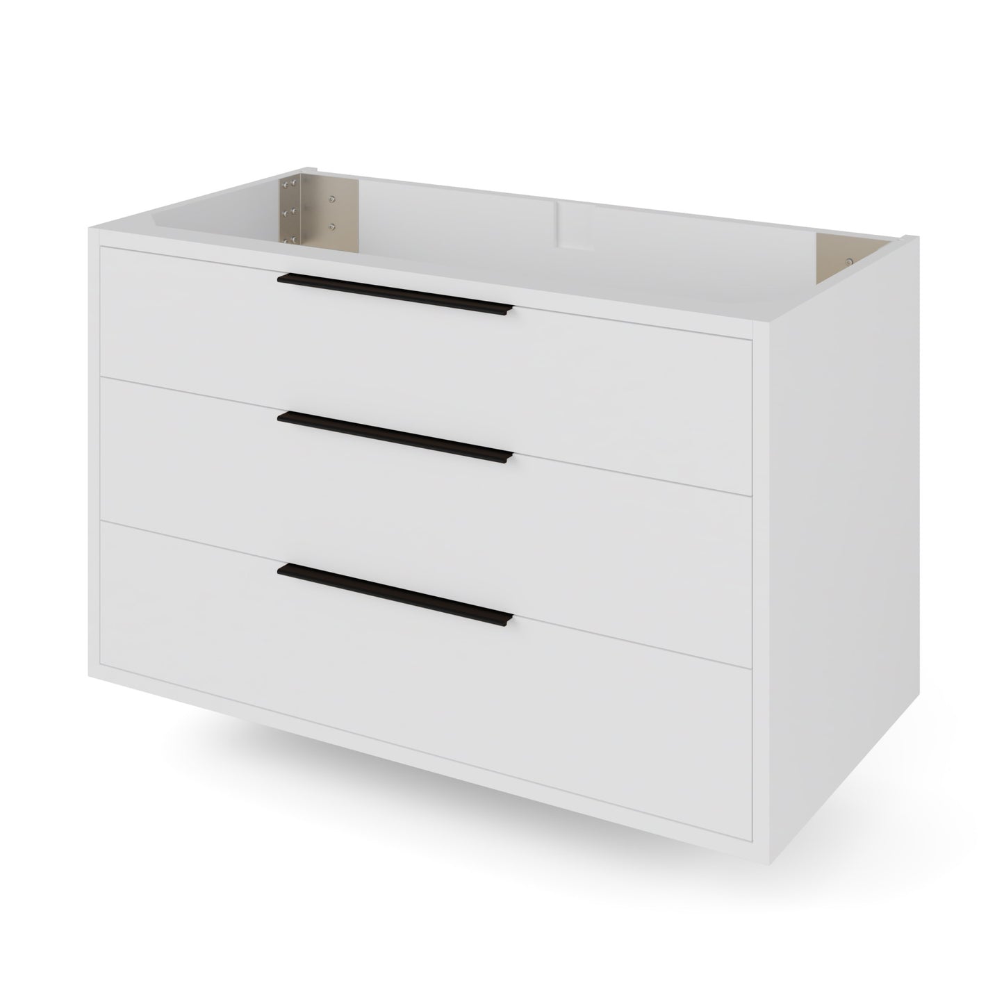 JEFFREY ALEXANDER VN2GAR-36-WH-NT 36" White Gardner Vanity - White