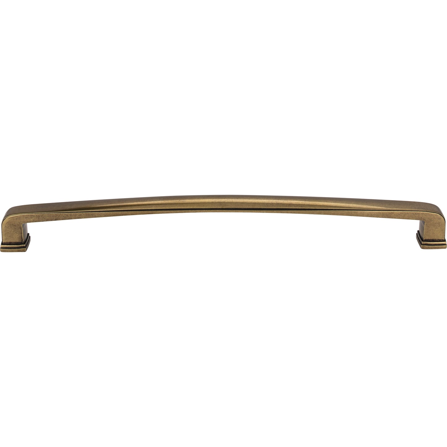 JEFFREY ALEXANDER 1092-12AEM Milan 1 12" Center-to-Center Appliance Pull - Distressed Antique Brass