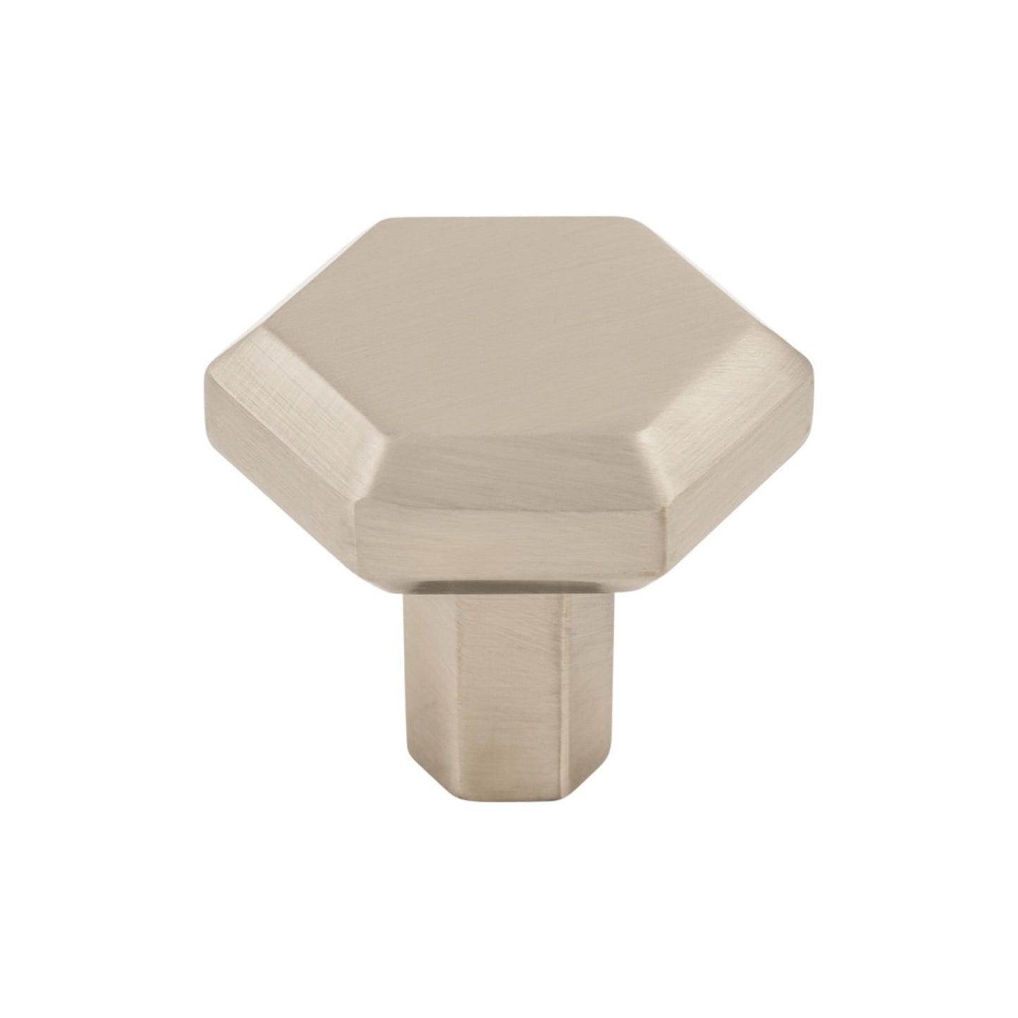 TOP KNOBS TK792BSN Lydia 1 1/4" Length Square Knob - Brushed Satin Nickel