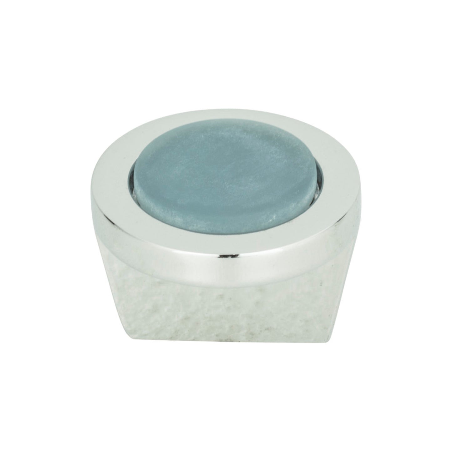 ATLAS 229-BLU-CH Spa 1-1/4" Diameter Round Knob - Polished Chrome