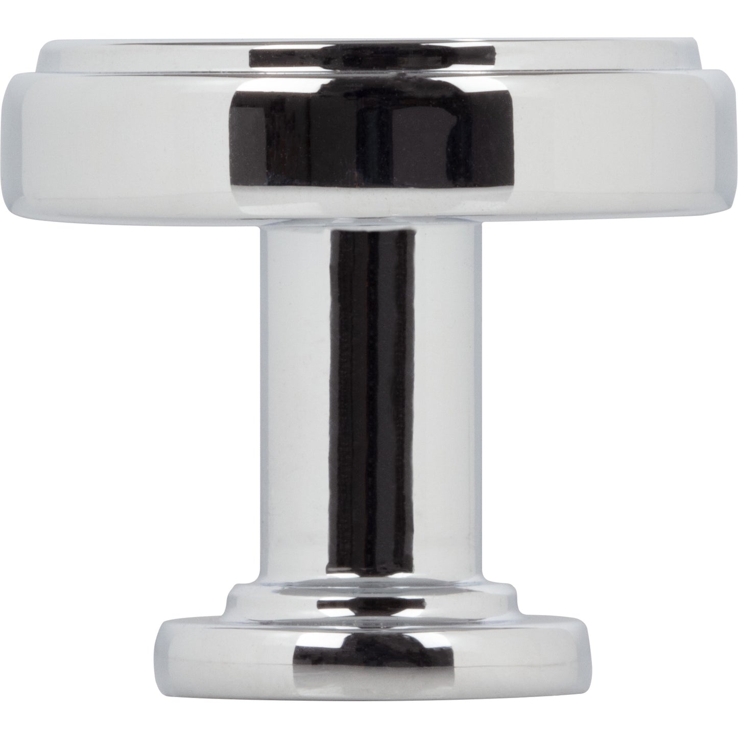 JEFFREY ALEXANDER 171PC Richard 1-1/4" Diameter Round Knob - Polished Chrome