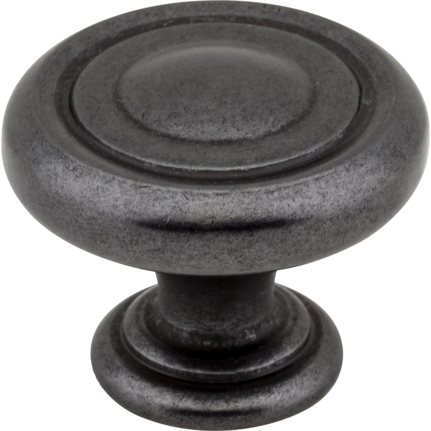 JEFFREY ALEXANDER 117DACM Bremen 1 1-1/4" Diameter Mushroom Knob - Gun Metal