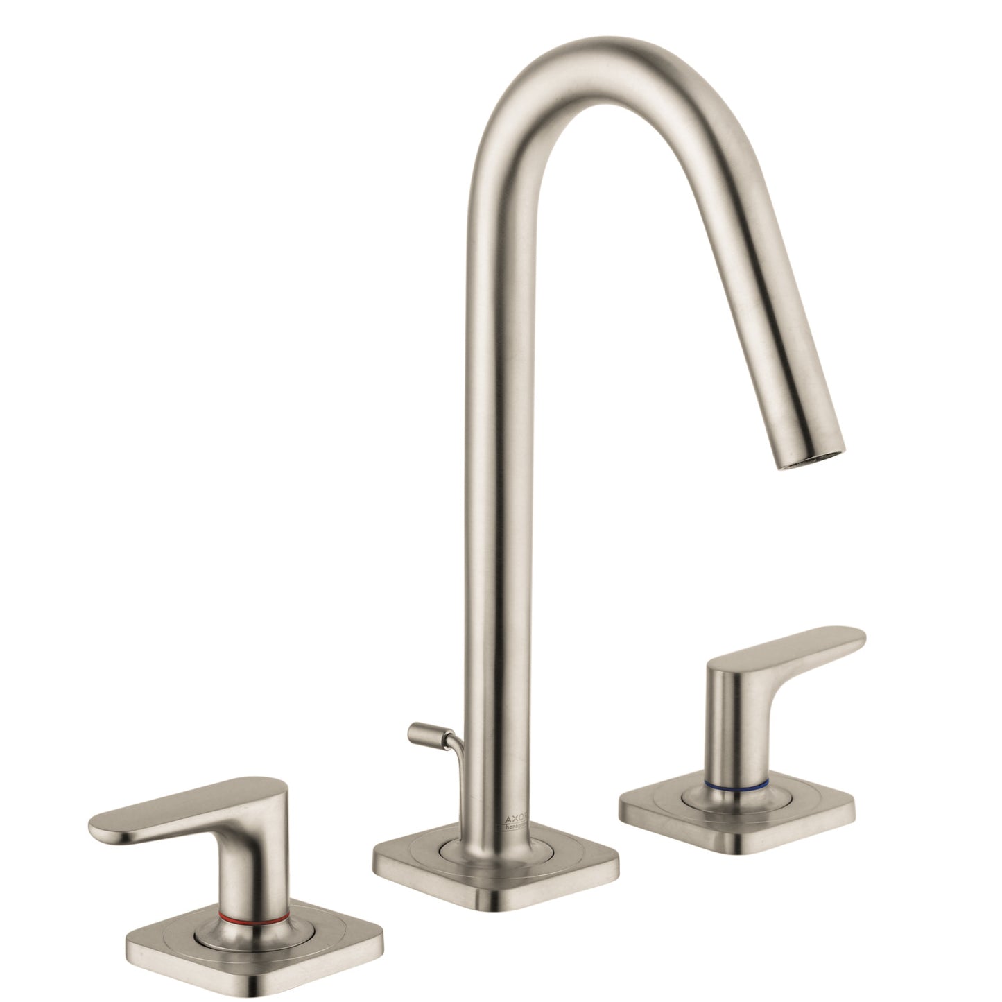 AXOR 34133821 Citterio M Widespread Faucet 160 with Pop-Up Drain, 1.2 GPM - Brushed Nickel