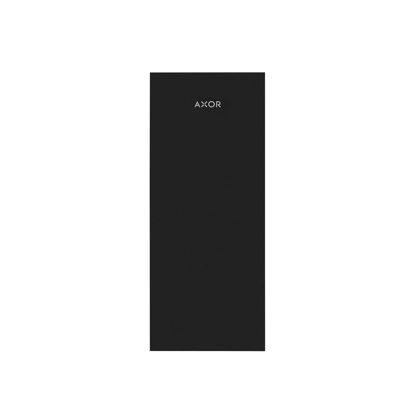 AXOR MyEdition Black Glass Plate 245 in Matte Black
