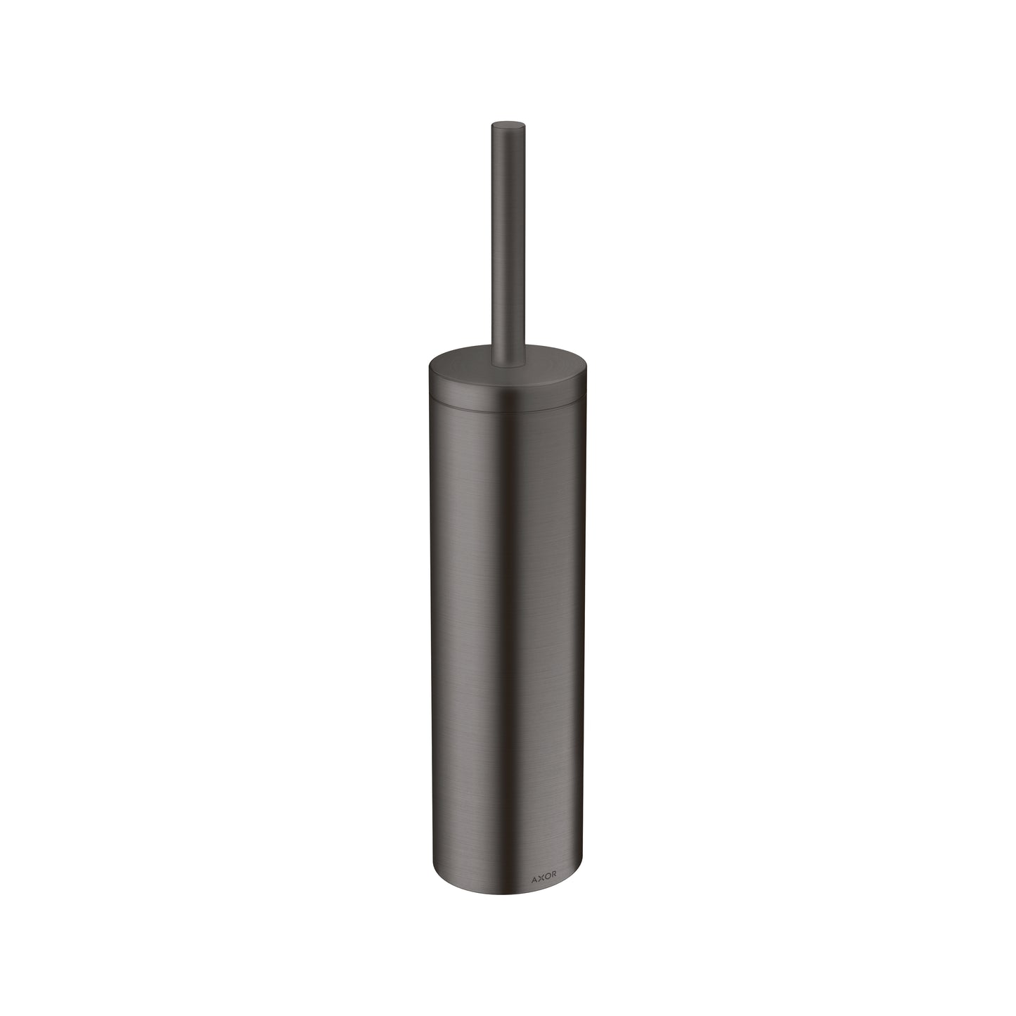 AXOR Universal Circular Toilet brush holder in Brushed Black Chrome