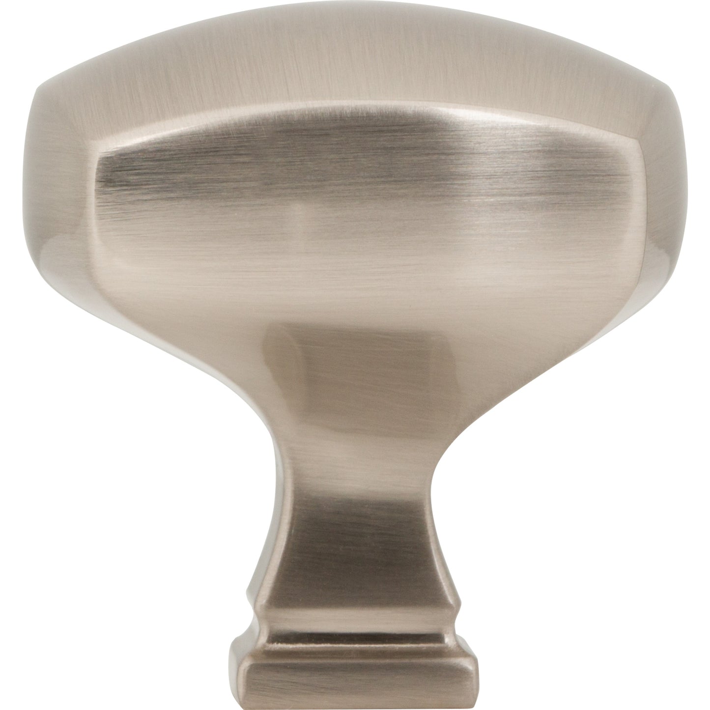 JEFFREY ALEXANDER 278L-SN Audrey 1-3/8" Diameter Square Knob - Satin Nickel