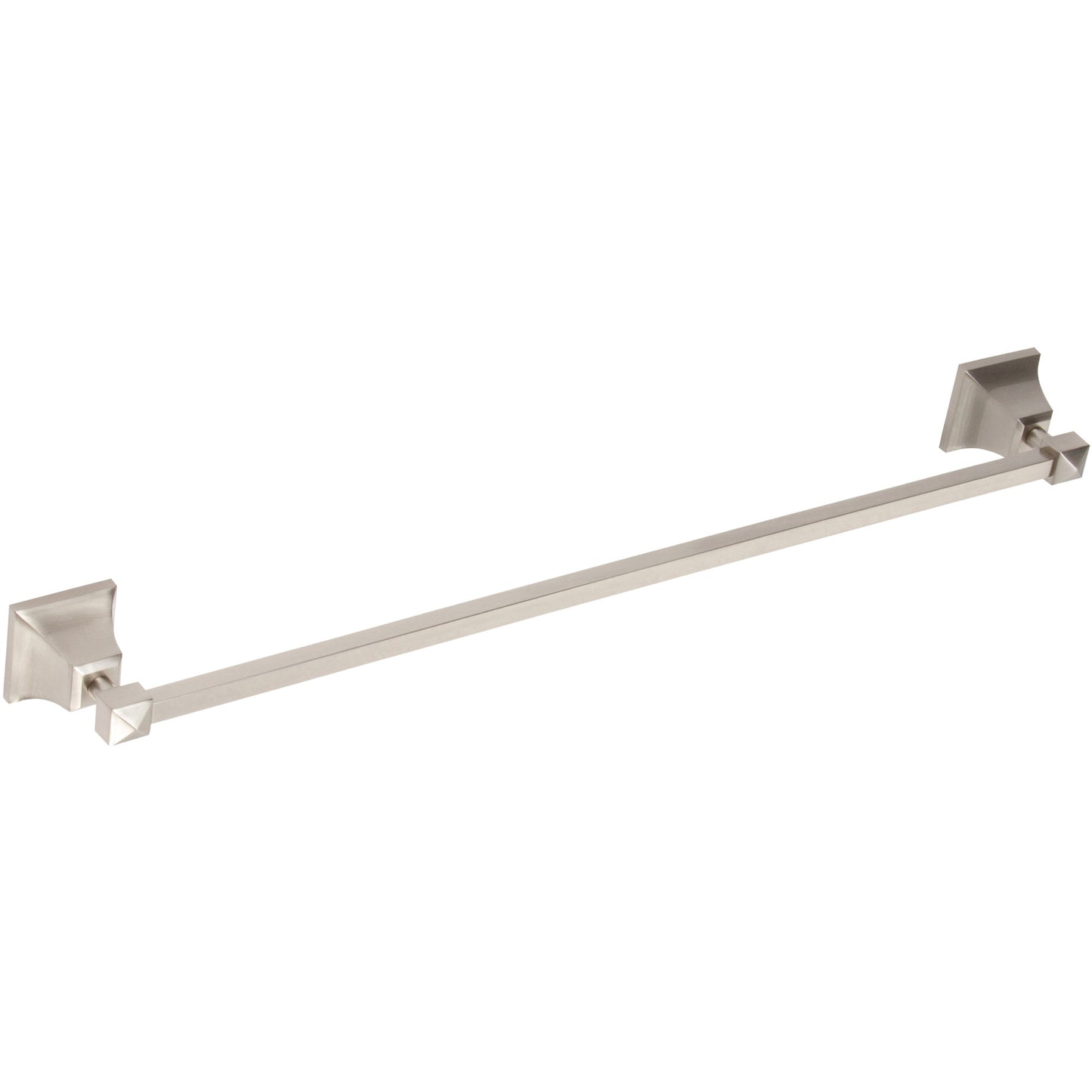 ATLAS GRATB600-BRN Gratitude Single 23 1/2" Wall Mounted Towel Bar - Brushed Nickel
