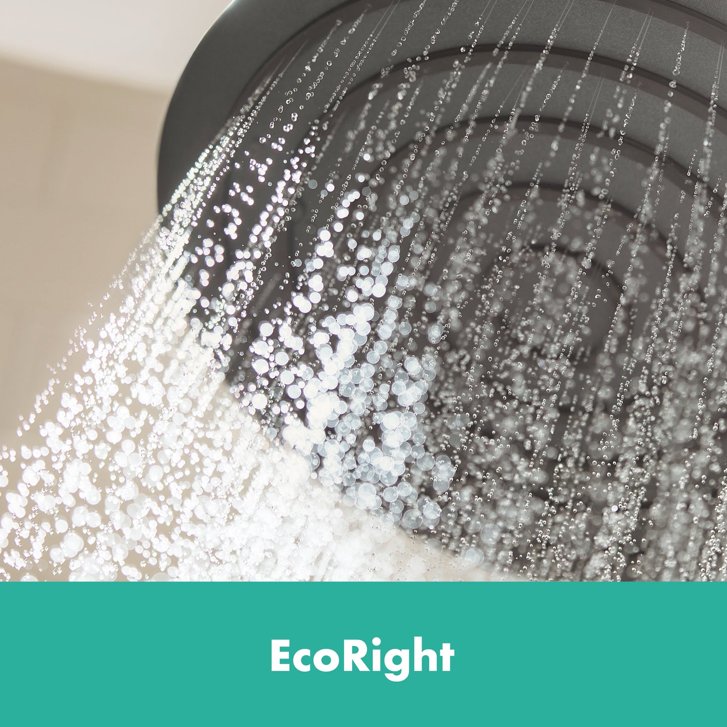 HANSGROHE 24132671 Matte Black Pulsify S Modern Showerhead 1.75 GPM