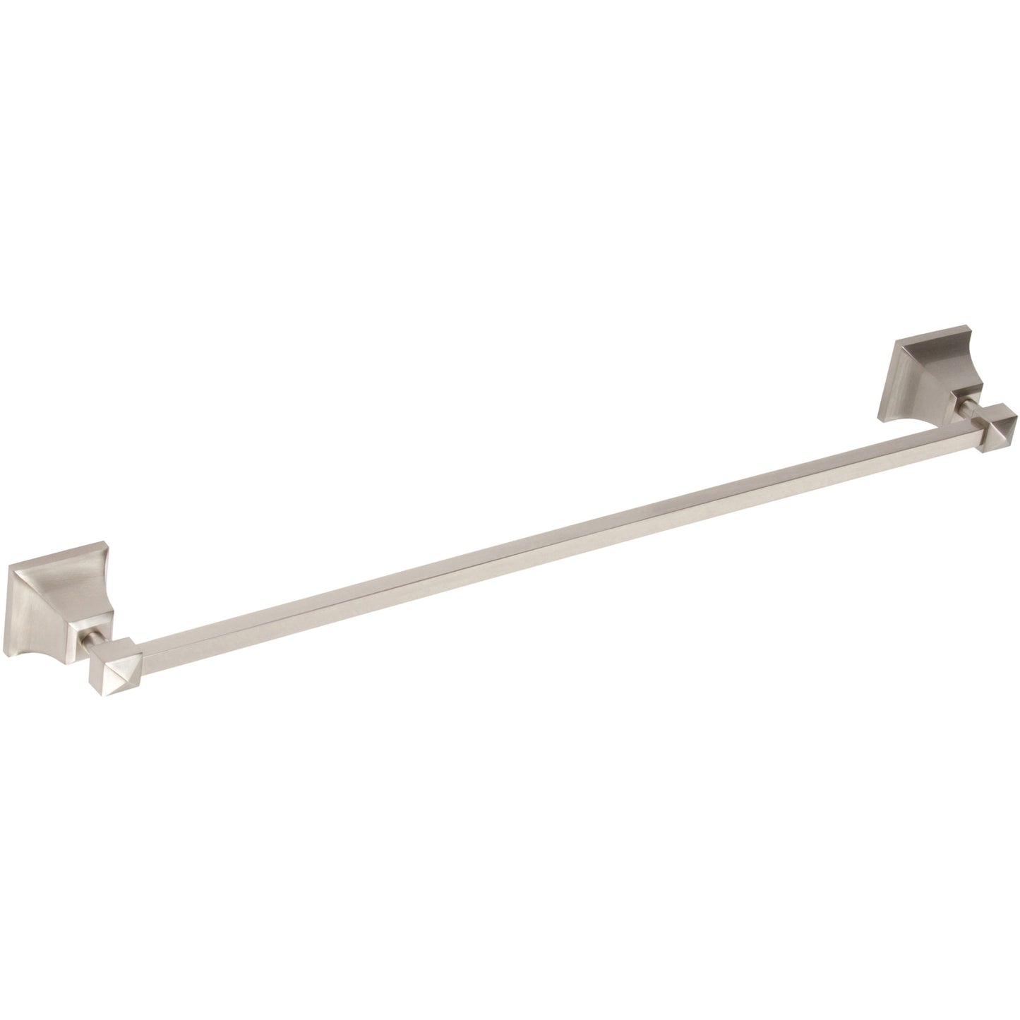 ATLAS GRATB450-BRN Gratitude Single 17 1/2" Wall Mounted Towel Bar - Brushed Nickel