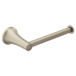 MOEN YB2609BN PYRITE SINGLE POST PAPER HOLDER, BN - Brushed Nickel