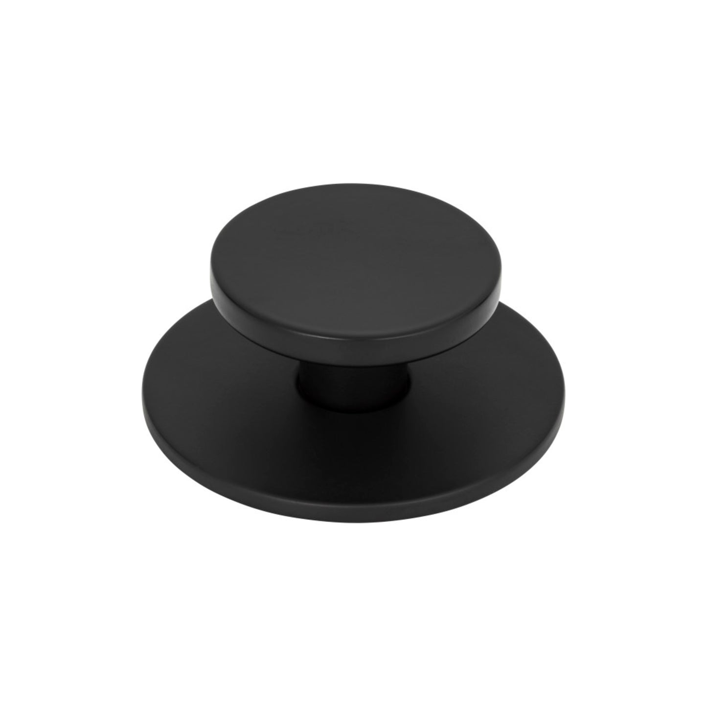 ATLAS A601-BL Dot 2" Diameter Round Knob - Matte Black