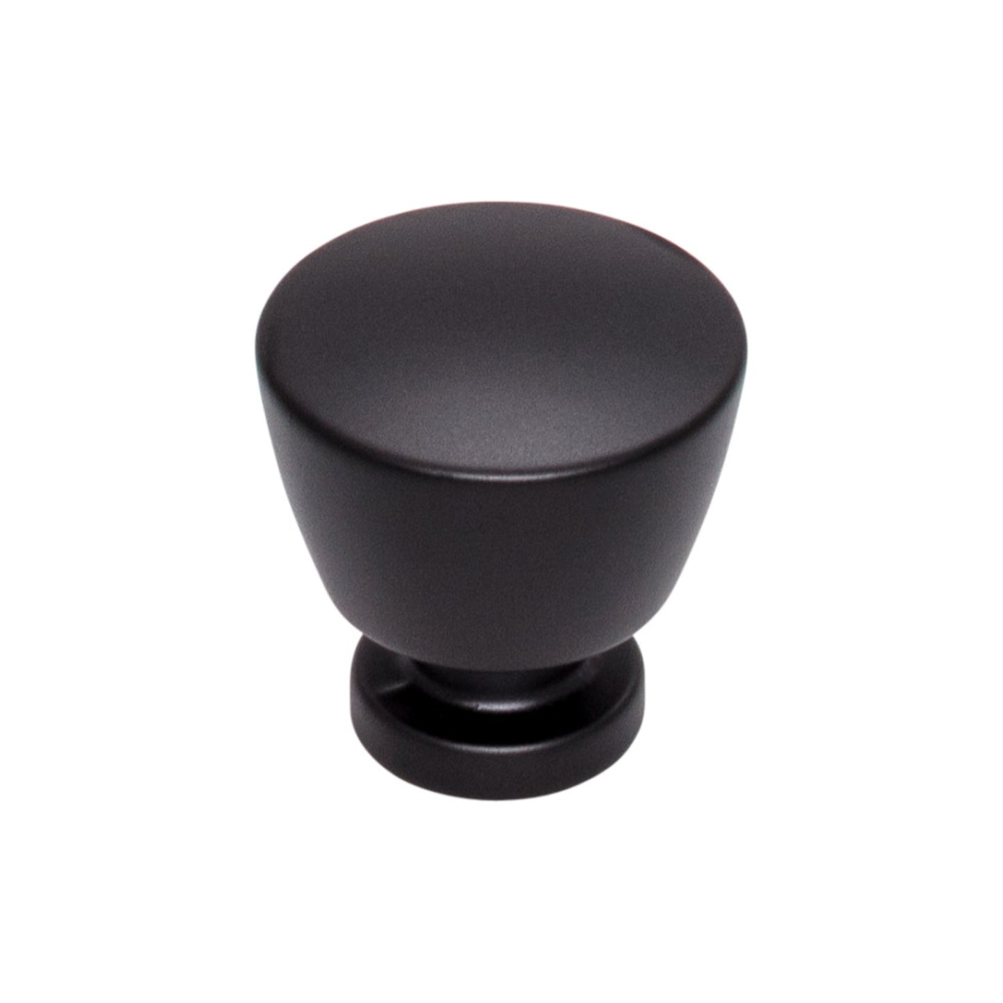 TOP KNOBS TK961BLK Allendale 1 1/4" Diameter Round Knob - Flat Black