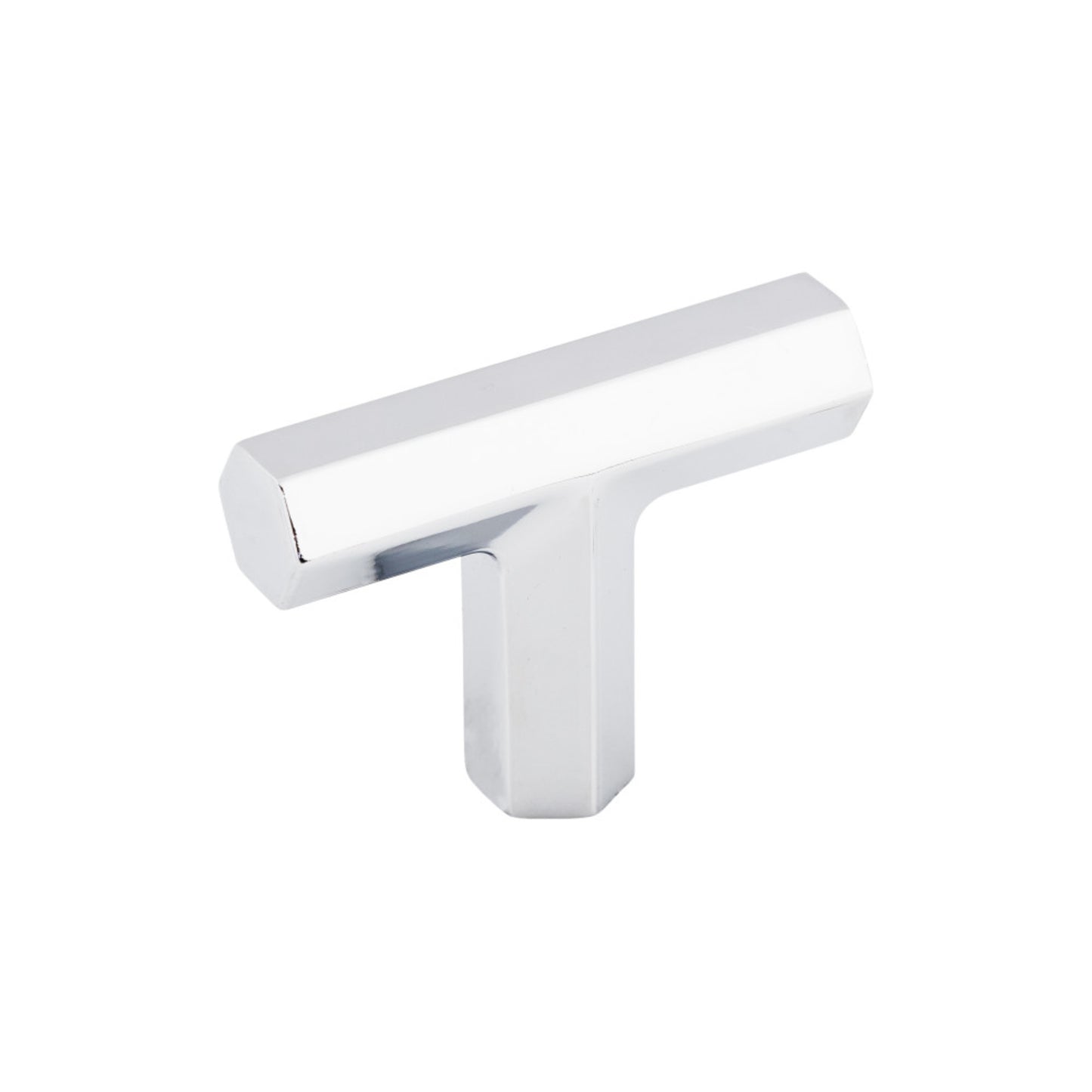 TOP KNOBS TK790PC Lydia 1 3/4" Length Geometric Knob - Polished Chrome