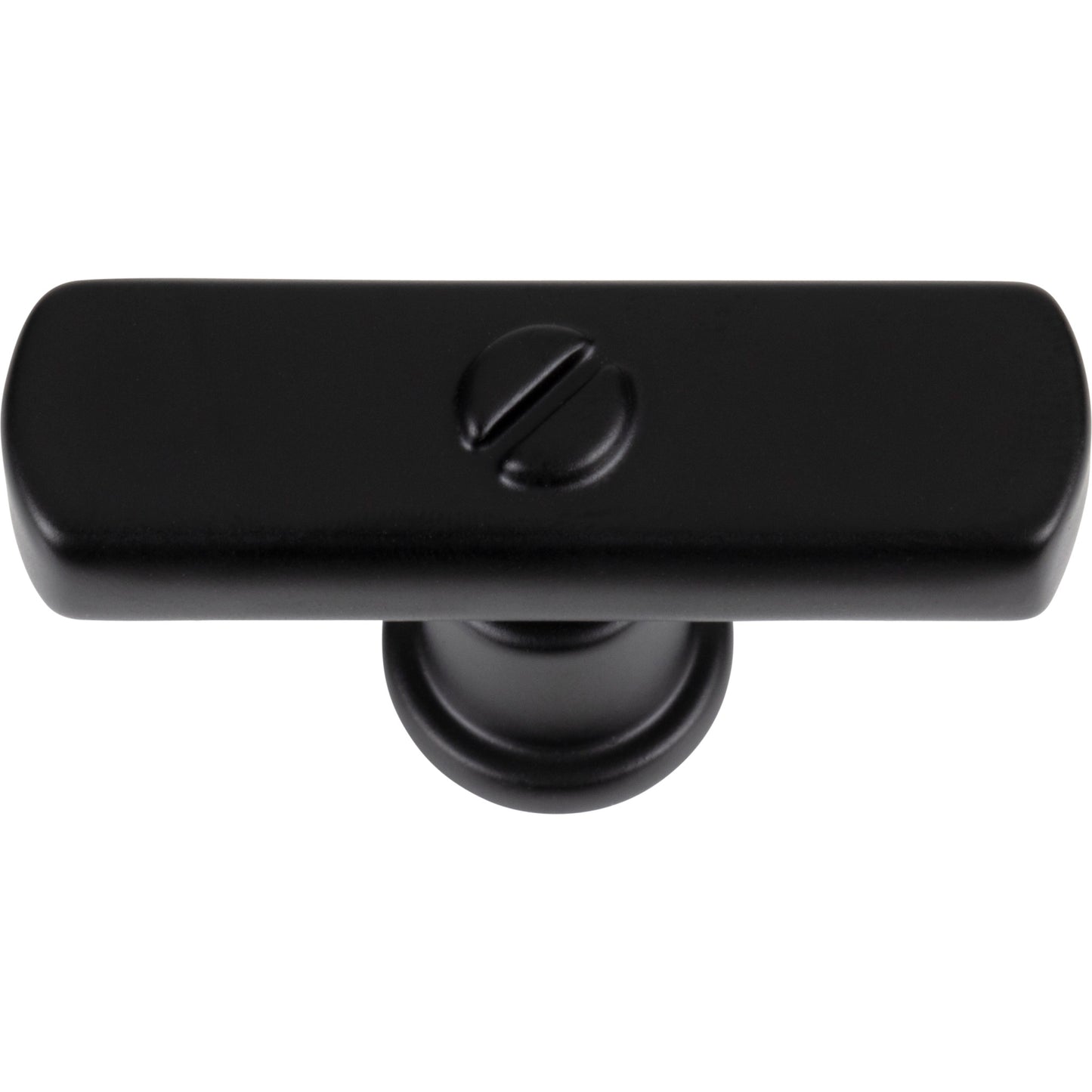 ATLAS A981-BL Everitt 2" Length Bar Knob - Matte Black