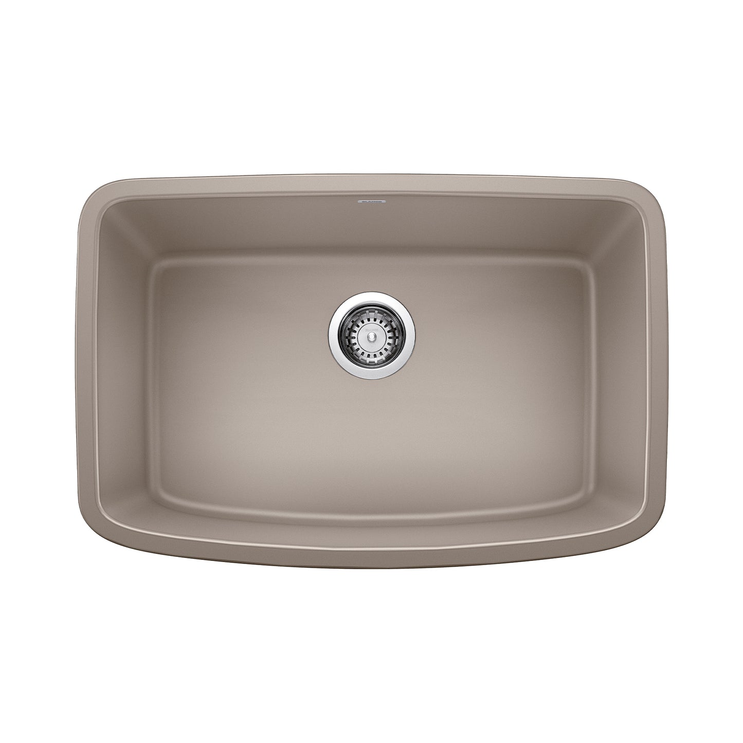 BLANCO 442549 Valea Valea SILGRANIT 27" Single Bowl Undermount Kitchen Sink - Truffle in Truffle