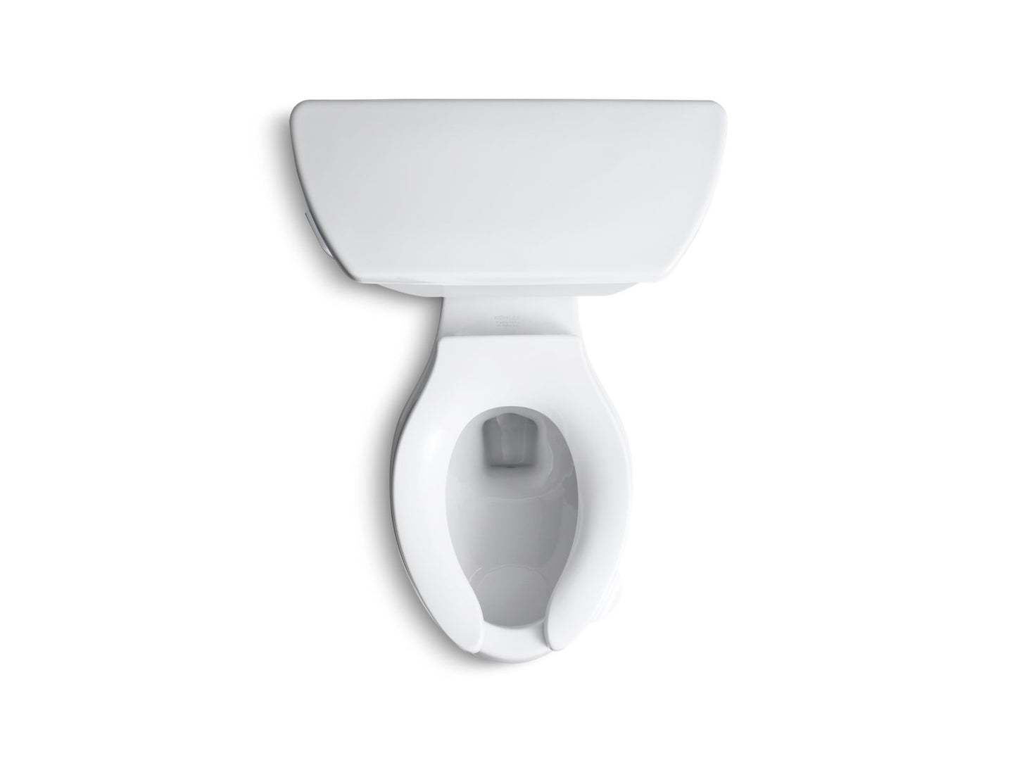 KOHLER Highline Classic Two-piece elongated toilet, 1.6 gpf - White, K-3493-T-0