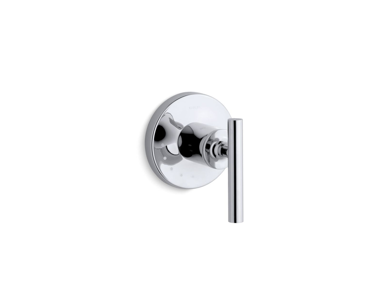 KOHLER K-T14490-4-BL Purist MasterShower volume control valve trim with lever handle - Matte Black