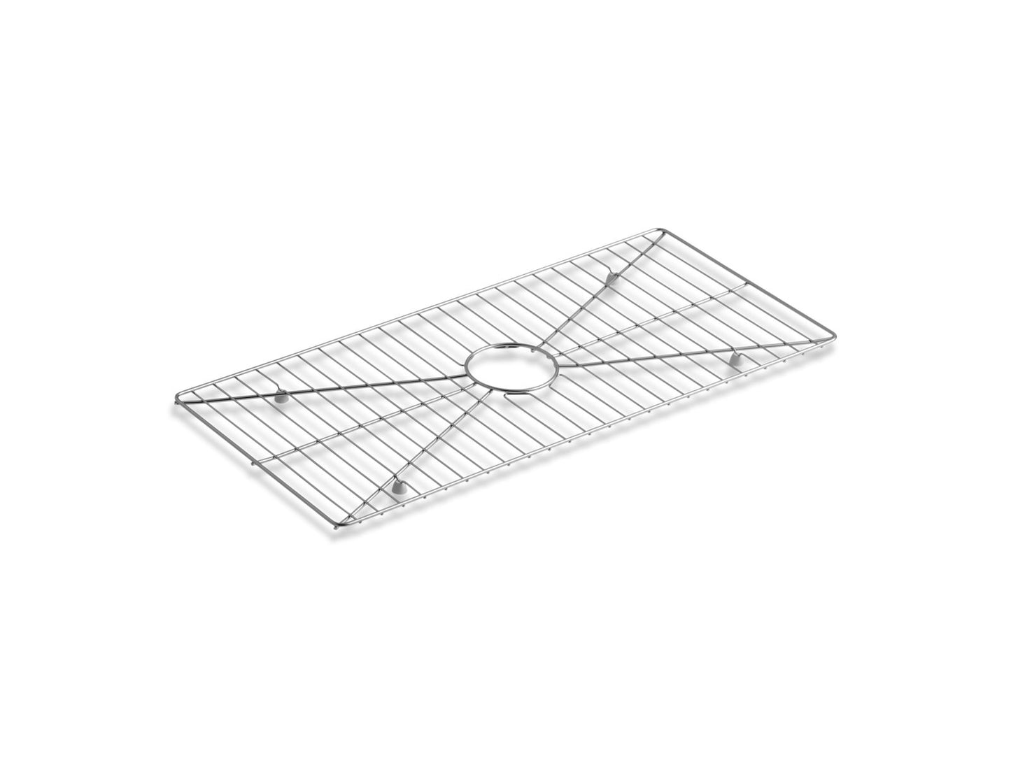 KOHLER Poise Stainless steel sink rack, 28-3/16" x 13-3/16" - Stainless Steel, K-3141-ST