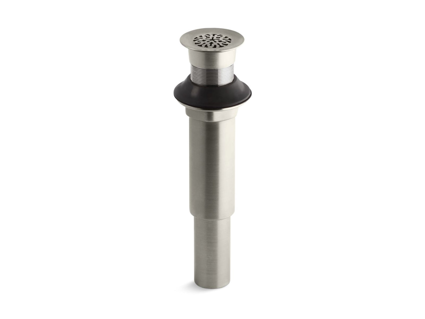 KOHLER K-7108-BN Decorative grid drain without overflow - Vibrant Brushed Nickel