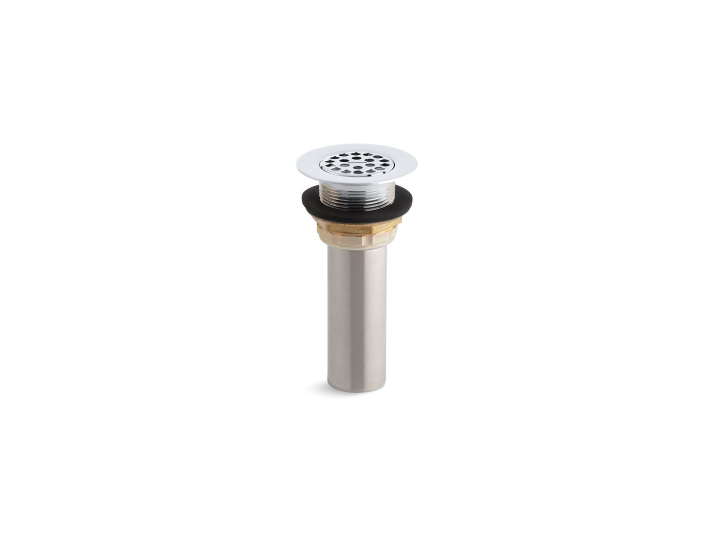 KOHLER K-8820-CP Brass sink strainer for 2" outlets - Polished Chrome