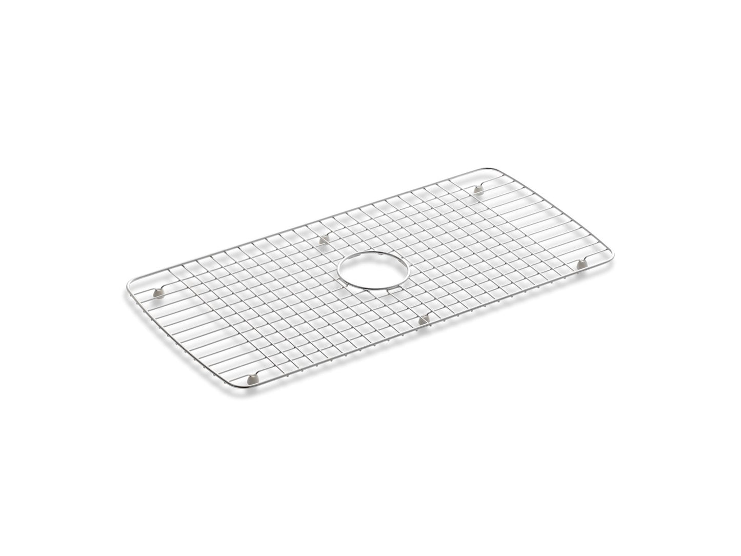 KOHLER Cape Dory 27-1/2" x 13-3/8" stainless steel sink rack - Stainless Steel, K-6063-ST