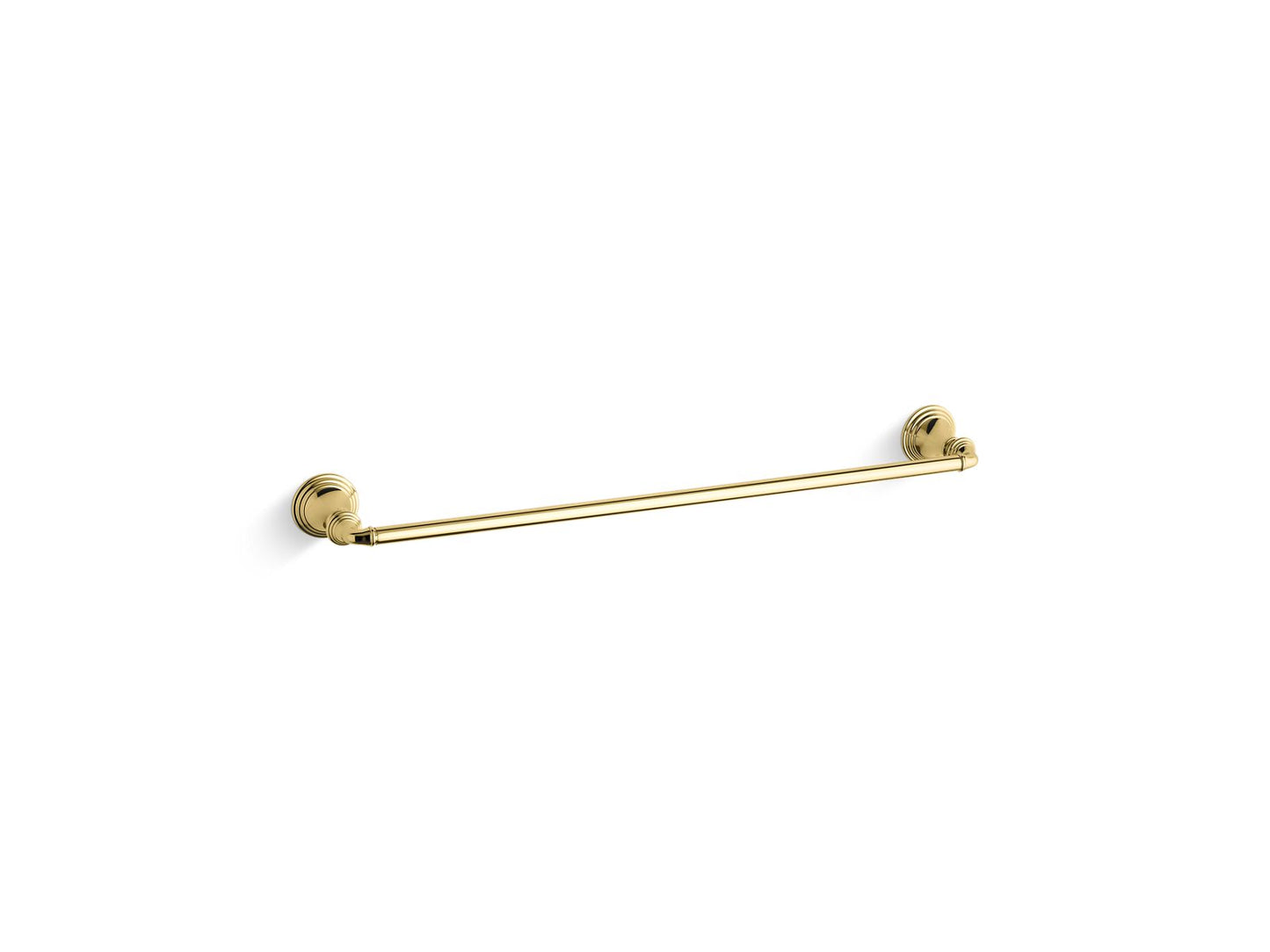 KOHLER K-10551-PB Devonshire 24" Towel Bar In Vibrant Polished Brass
