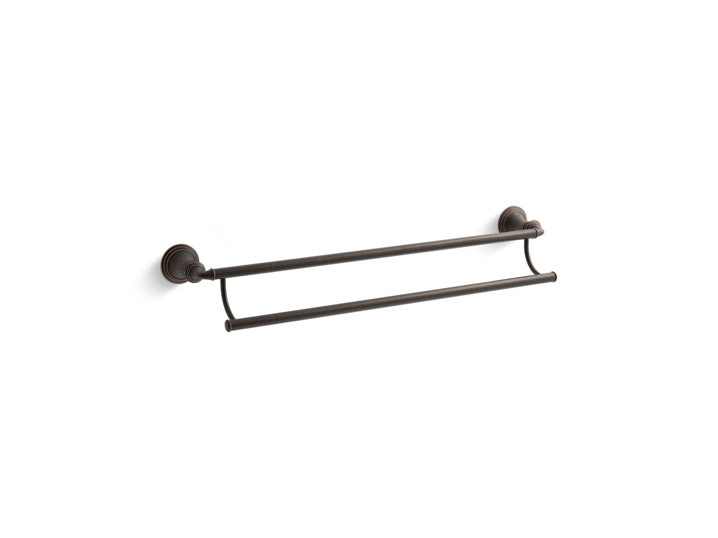 KOHLER K-10553-2BZ Devonshire 24" Double Towel Bar In Oil-Rubbed Bronze