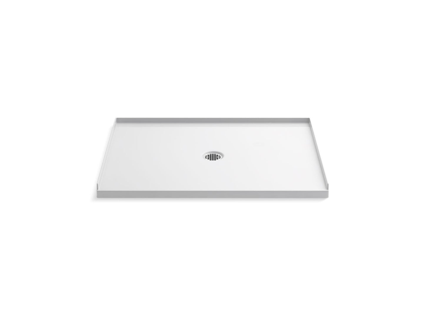 KOHLER Ballast 48" x 36" alcove shower base, center drain - White, K-1935-0