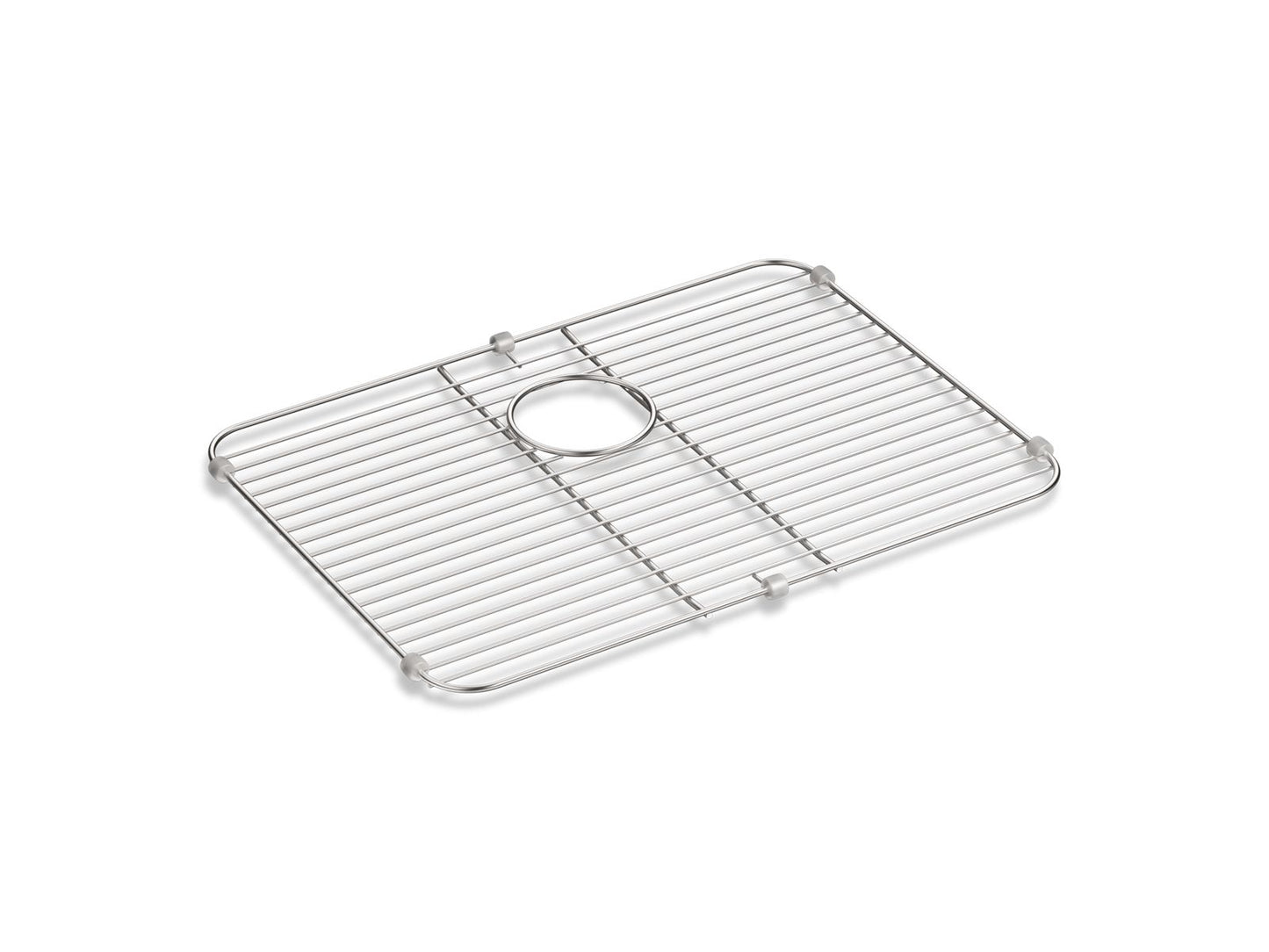 KOHLER Undertone Preserve Stainless steel sink rack, 21-1/8" x 15-3/4" for K-3325-NA, K-3332-NA Undertone and K-3325-HCF Undertone Preserve sinks - Stainless Steel, K-6391-ST