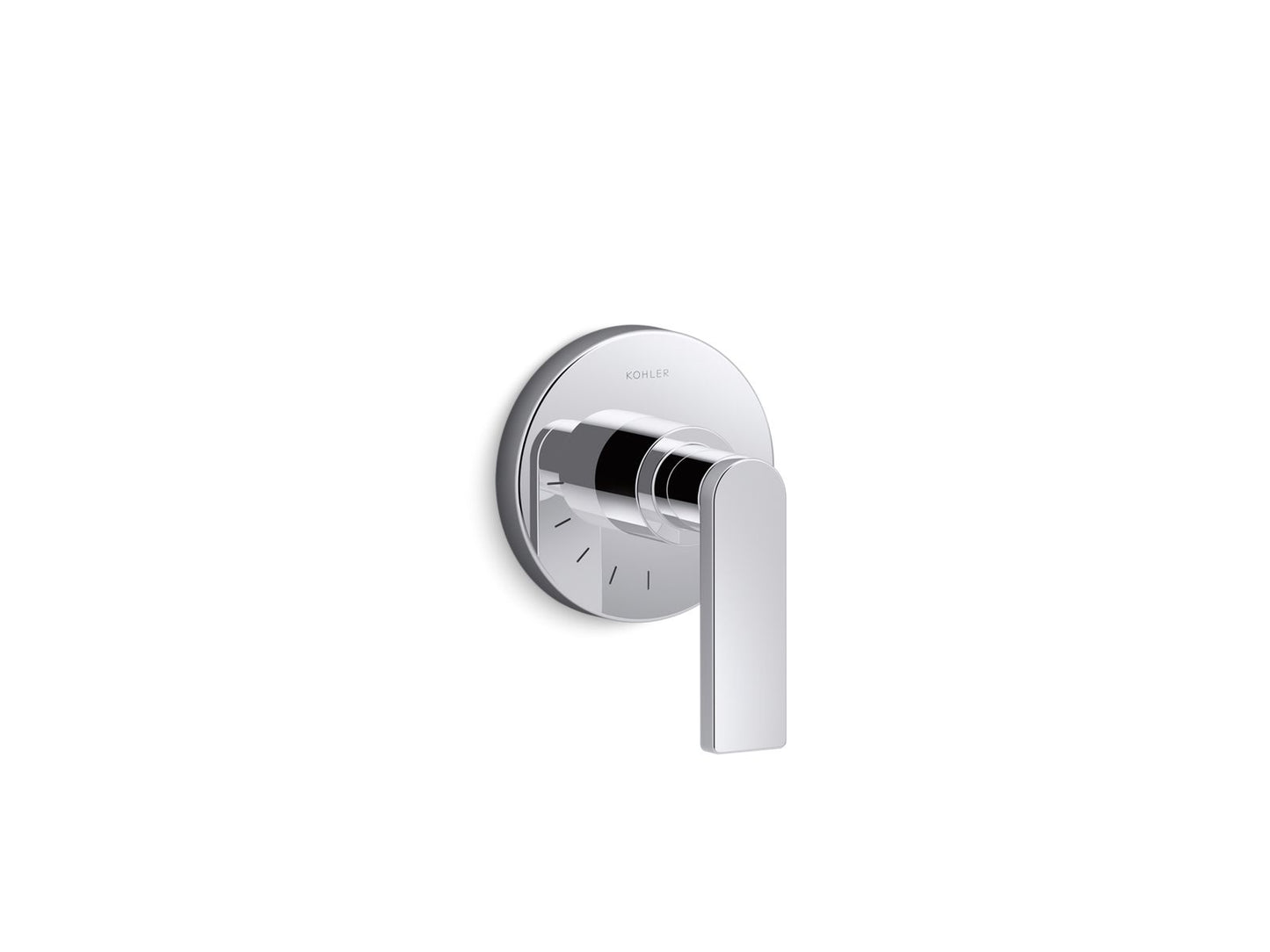 KOHLER Composed MasterShower volume control valve trim with lever handle - Polished Chrome, K-T73135-4-CP