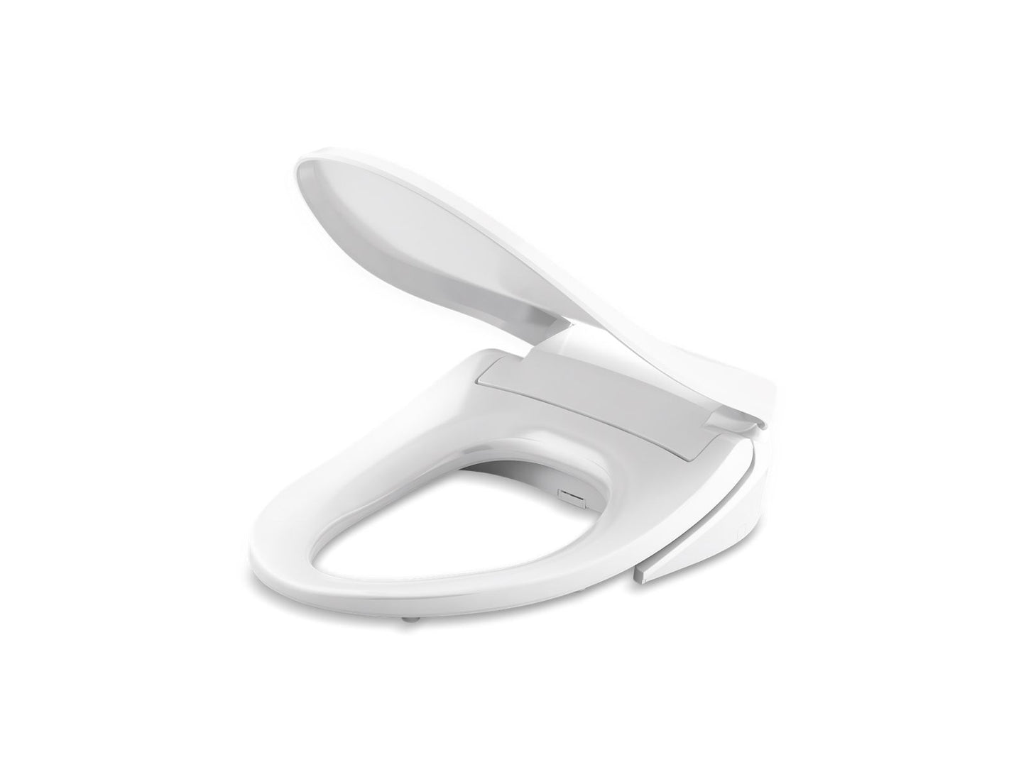 KOHLER PureWash E545 Elongated bidet toilet seat - White, K-26132-CSP-0