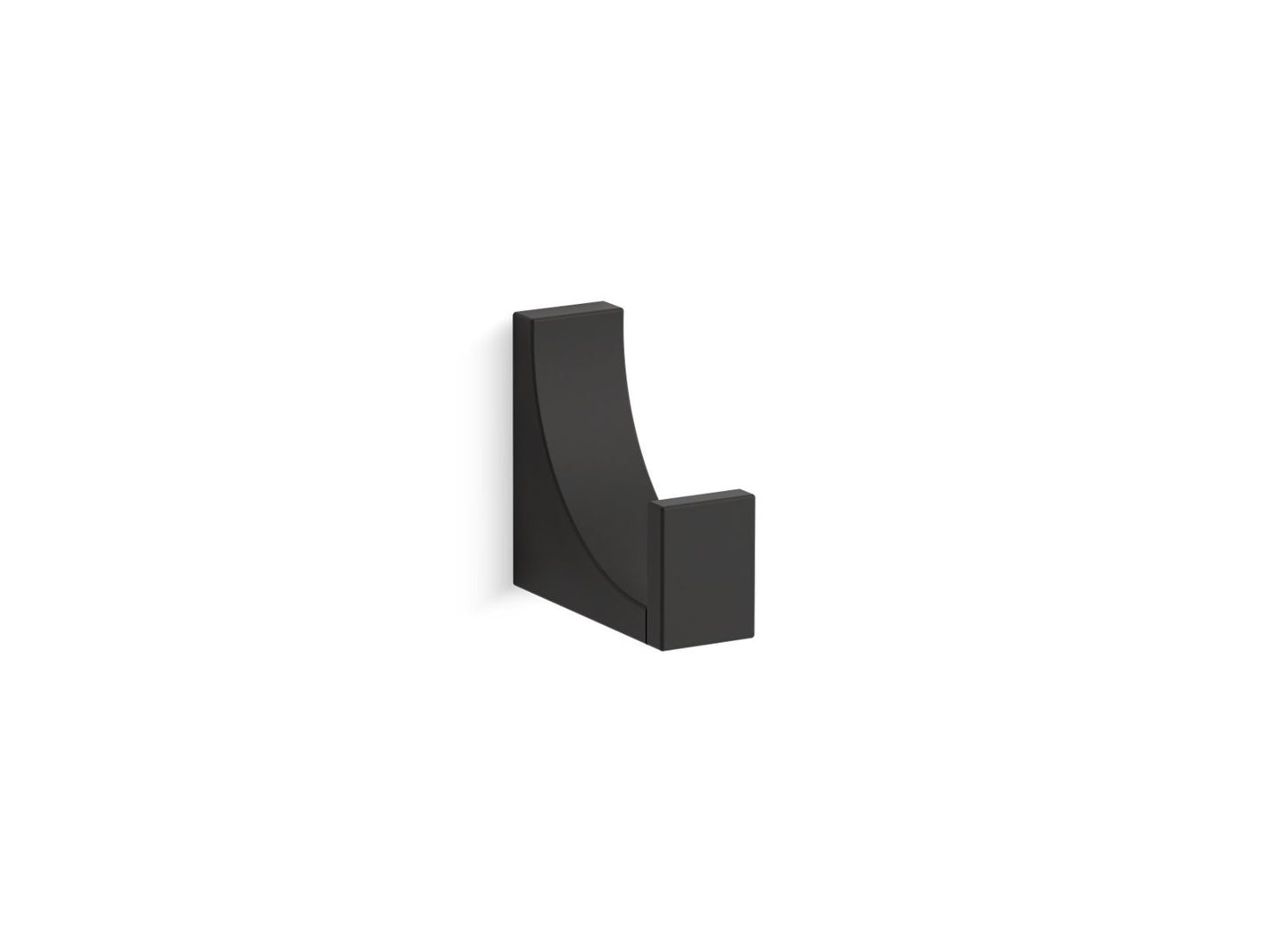 KOHLER K-26569-BL Minimal Robe Hook In Matte Black